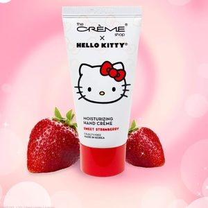 Hello Kitty Moisturizing Hand Crème - Sweet Strawberry NIB
